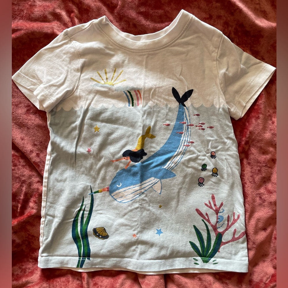 Hanna andersson size 6-7 tee